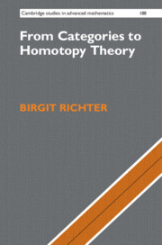 bookcover From Categories to Homotopy Theory